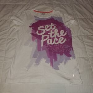 Danskin now XL 14-16 girls short sleeve tee